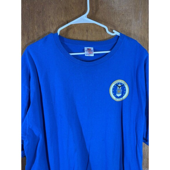 Vintage USAF United States‎ Air Force Defending Freedom Bayside Shirt XXL USA - Picture 2 of 10